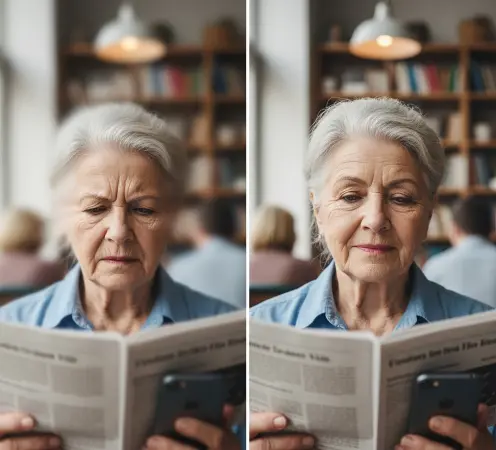 Illustration of SharpVision's benefits